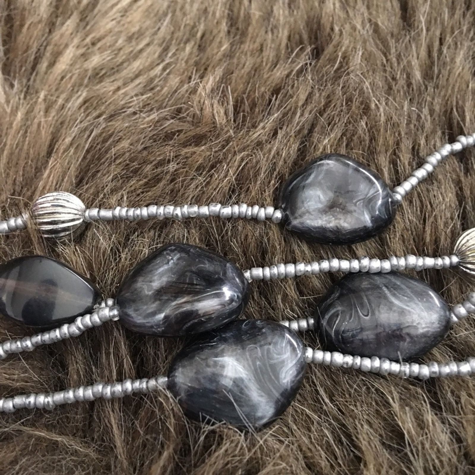 Jewelry Long glass and seed bead necklace Size ONE SIZE - 6 Thumbnail