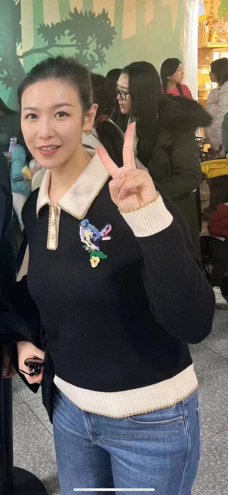 Gucci Gucci Sweater with Bird Embroidery and Tag . Size US M / EU 48-50 / 2 - 2 Thumbnail