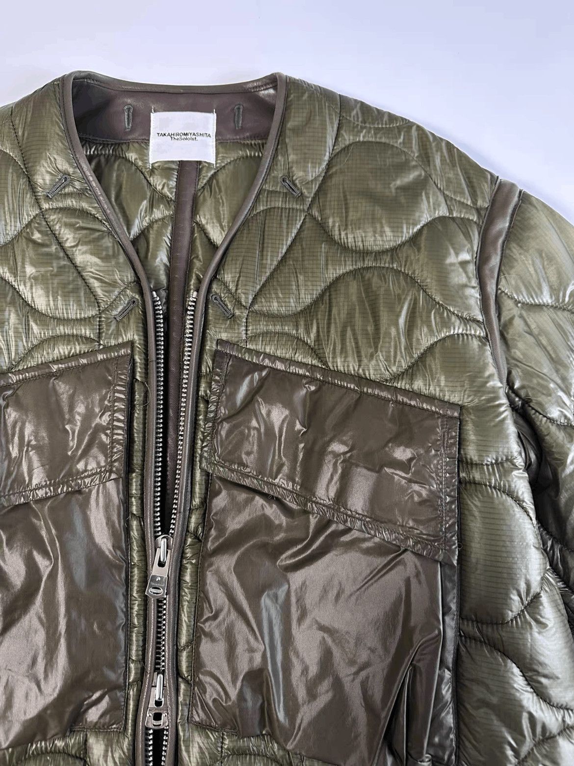 Takahiromiyashita The Soloist. Sz 44 Takahiromiyashita the Soloist 17AW Military Puffer-25 Size US S / EU 44-46 / 1 - 2 Thumbnail