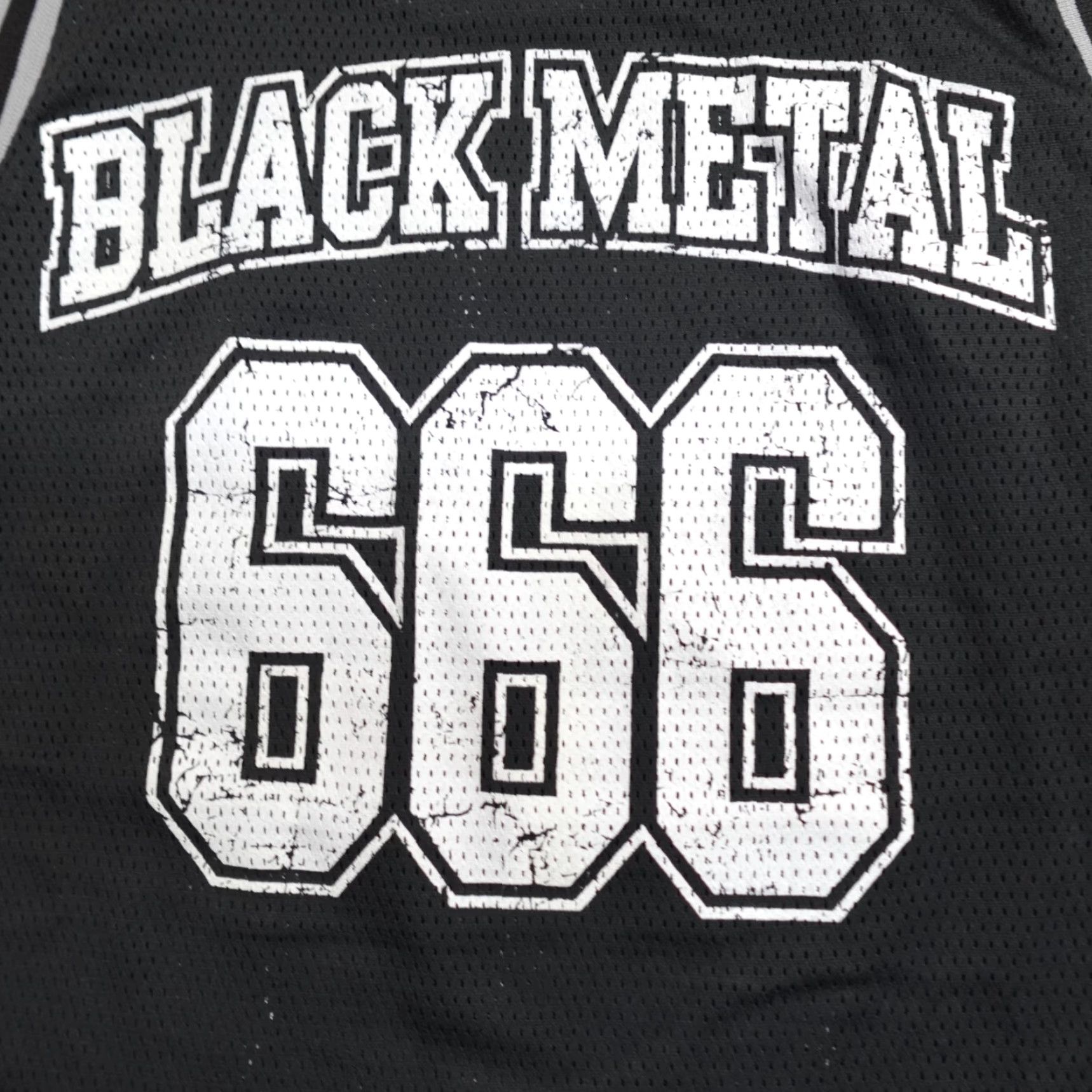 Doublet VINTAGE God Forbid Shirt Jersey Small Black Double-Sided Metal 666 Tank Mens Size US S / EU 44-46 / 1 - 2 Thumbnail