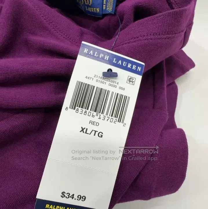 Polo Ralph Lauren Polo Ralph Lauren Solid Pony Embroidered V. Size US XL / EU 56 / 4 - 4 Thumbnail