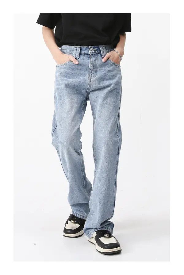 VIBE Slim fit retro stretch denim trousers Size US 32 / EU 48 - 1 Thumbnail