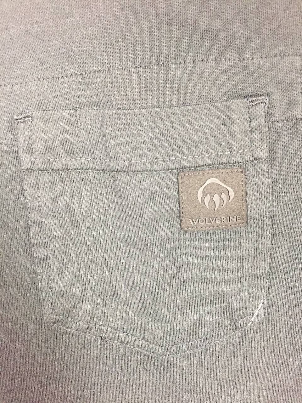 Vintage × Wolverine Wolverine Workwear Brand Gaurdian Pocket Longsleeve Tee Size US XXL / EU 58 / 5 - 4 Thumbnail