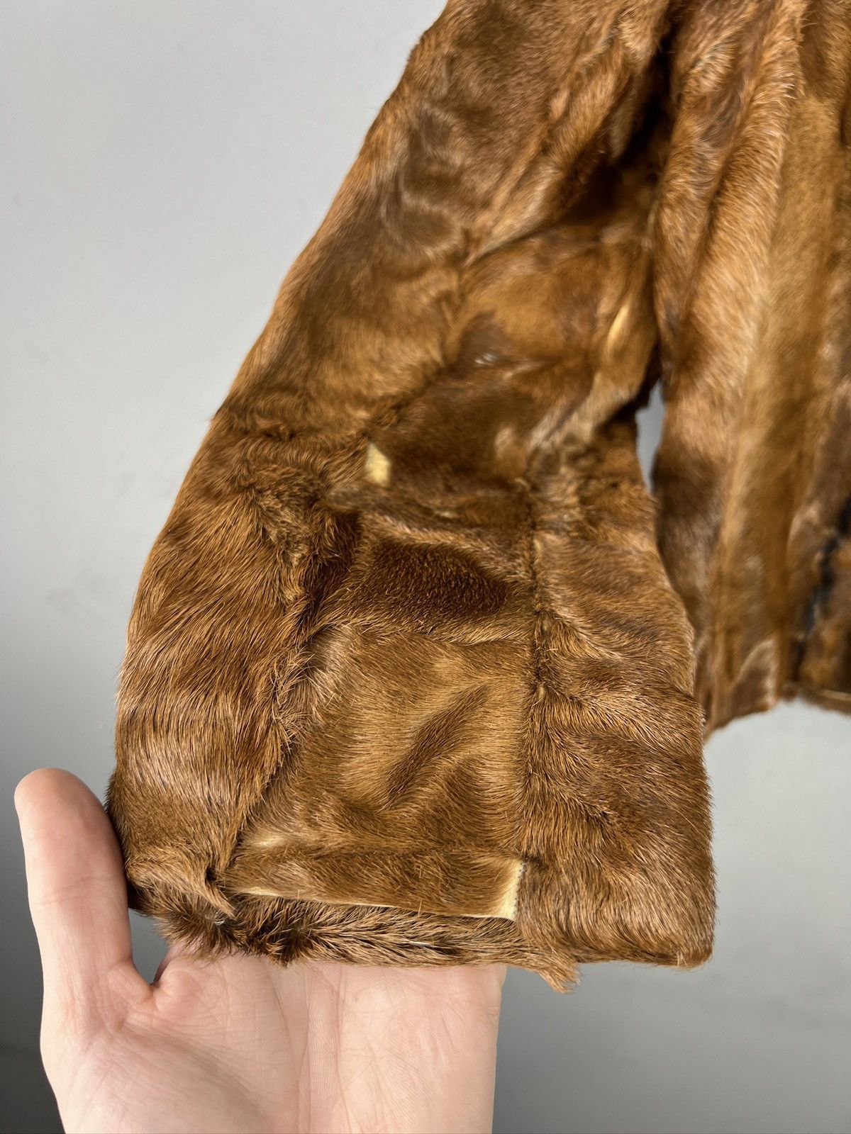 Vintage Vintage Natural Short Fur Coat Size M / US 6-8 / IT 42-44 - 6 Thumbnail