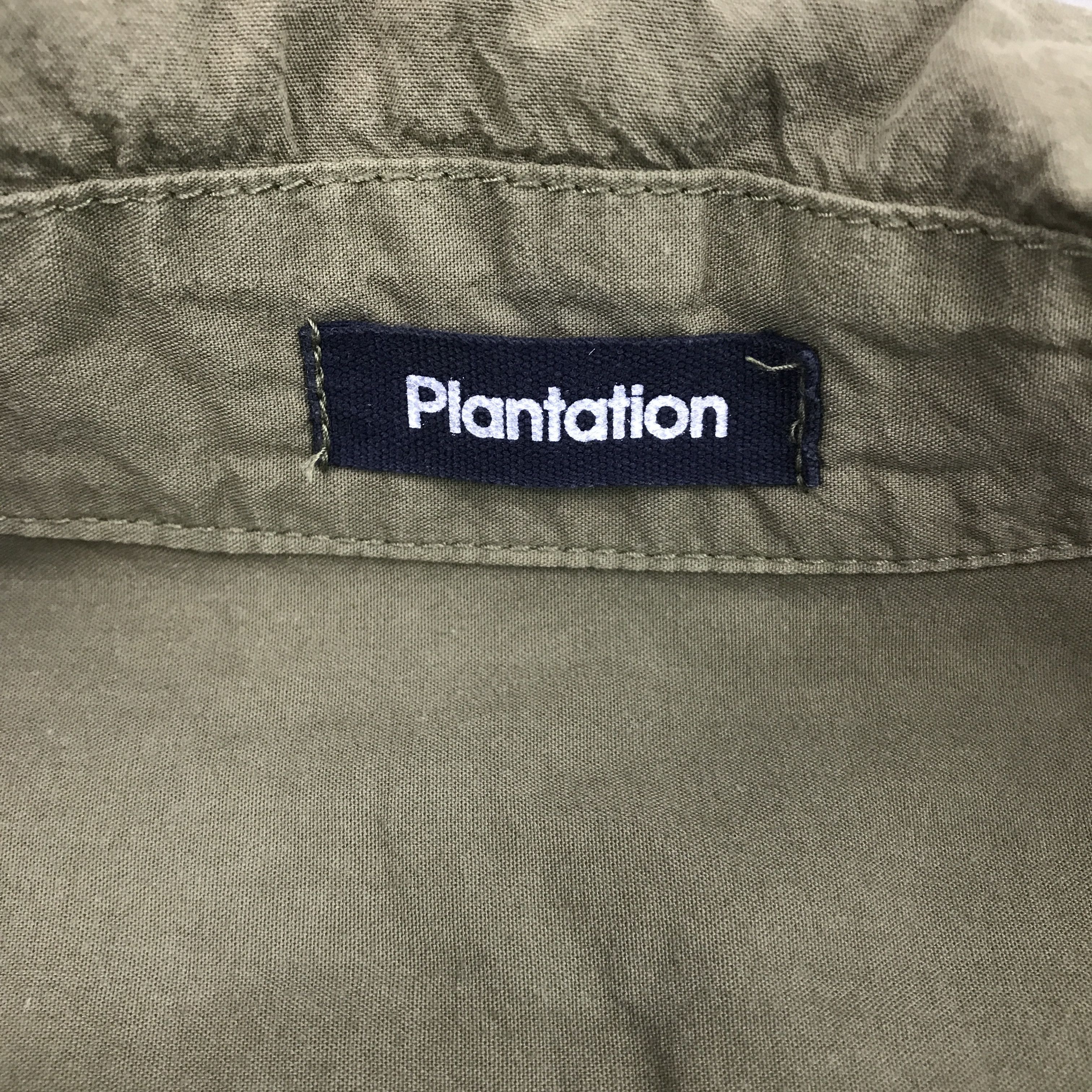 Issey Miyake × Japanese Brand PLANTATION BY ISSEY MIYAKE OVERSIZE GREEN BUTTON JACKET Size US M / EU 48-50 / 2 - 8 Thumbnail