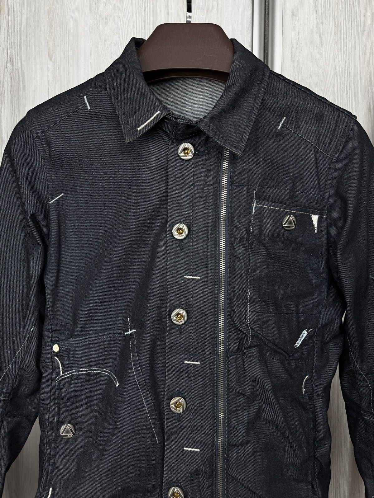 G-Star G-STAR ORGANIC Raw Alcatraz Denim Jacket Coat size S Size US S / EU 44-46 / 1 - 3 Thumbnail