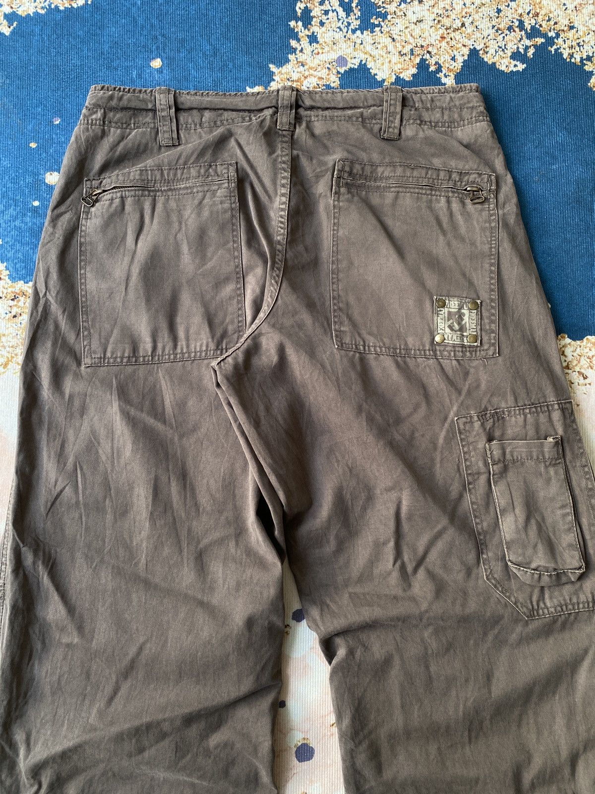 Freeman T. Porter × Japanese Brand 2000s - Freeman T.Porter Multipocket Cargo Pant Size US 32 / EU 48 - 14 Thumbnail