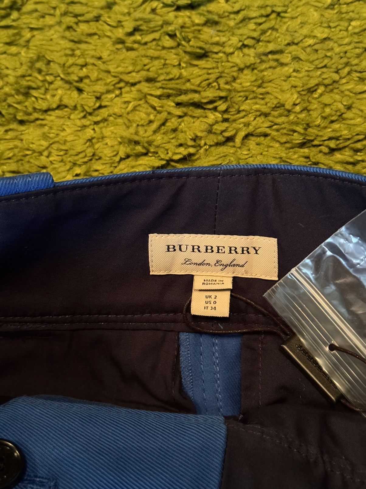Burberry × Designer Burberry carpenter canvas straight fit palazzo pants Size 25" / US 0 / IT 36 - 7 Thumbnail