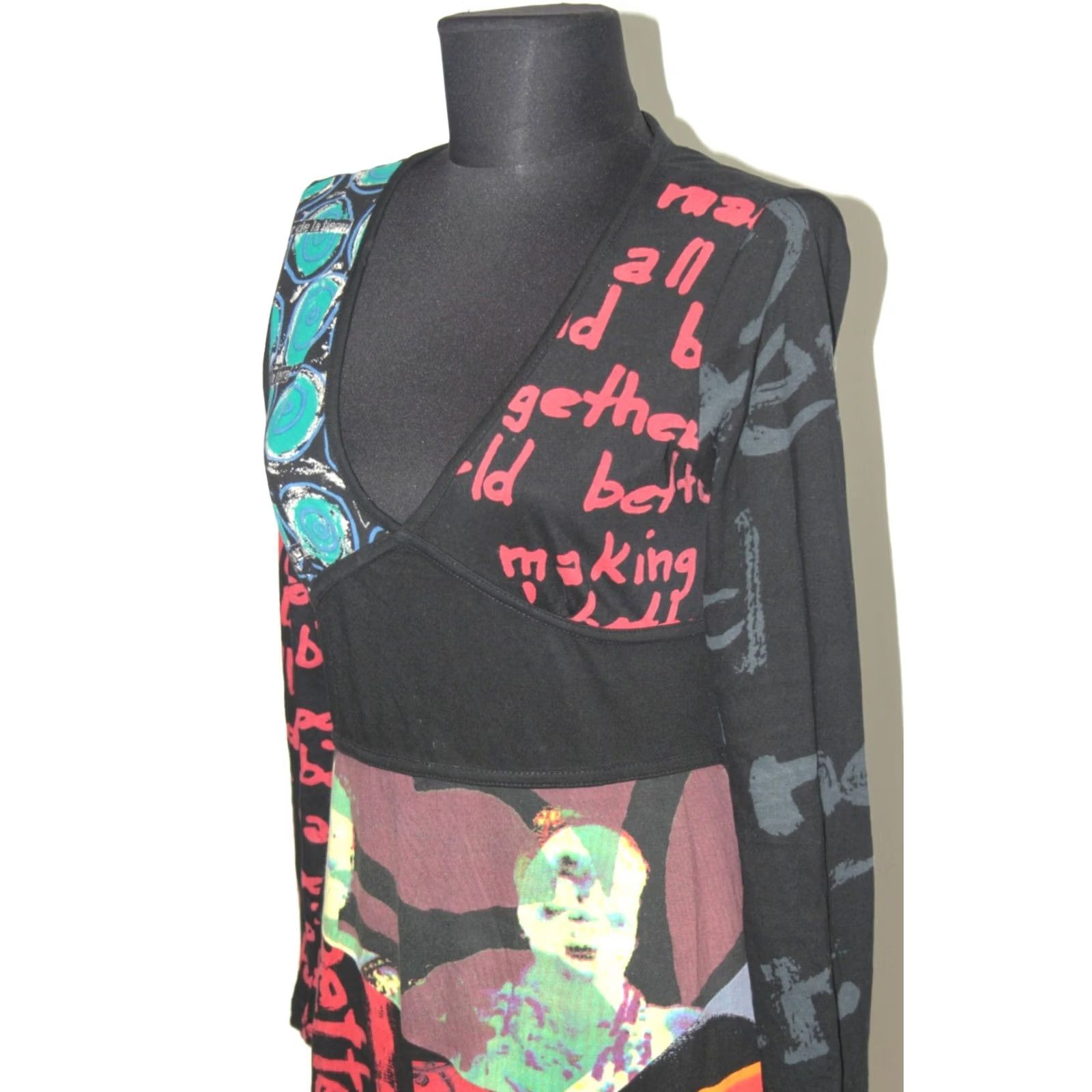 Desigual Desigual womens dress Size M Multicoloured Size M / US 6-8 / IT 42-44 - 3 Thumbnail