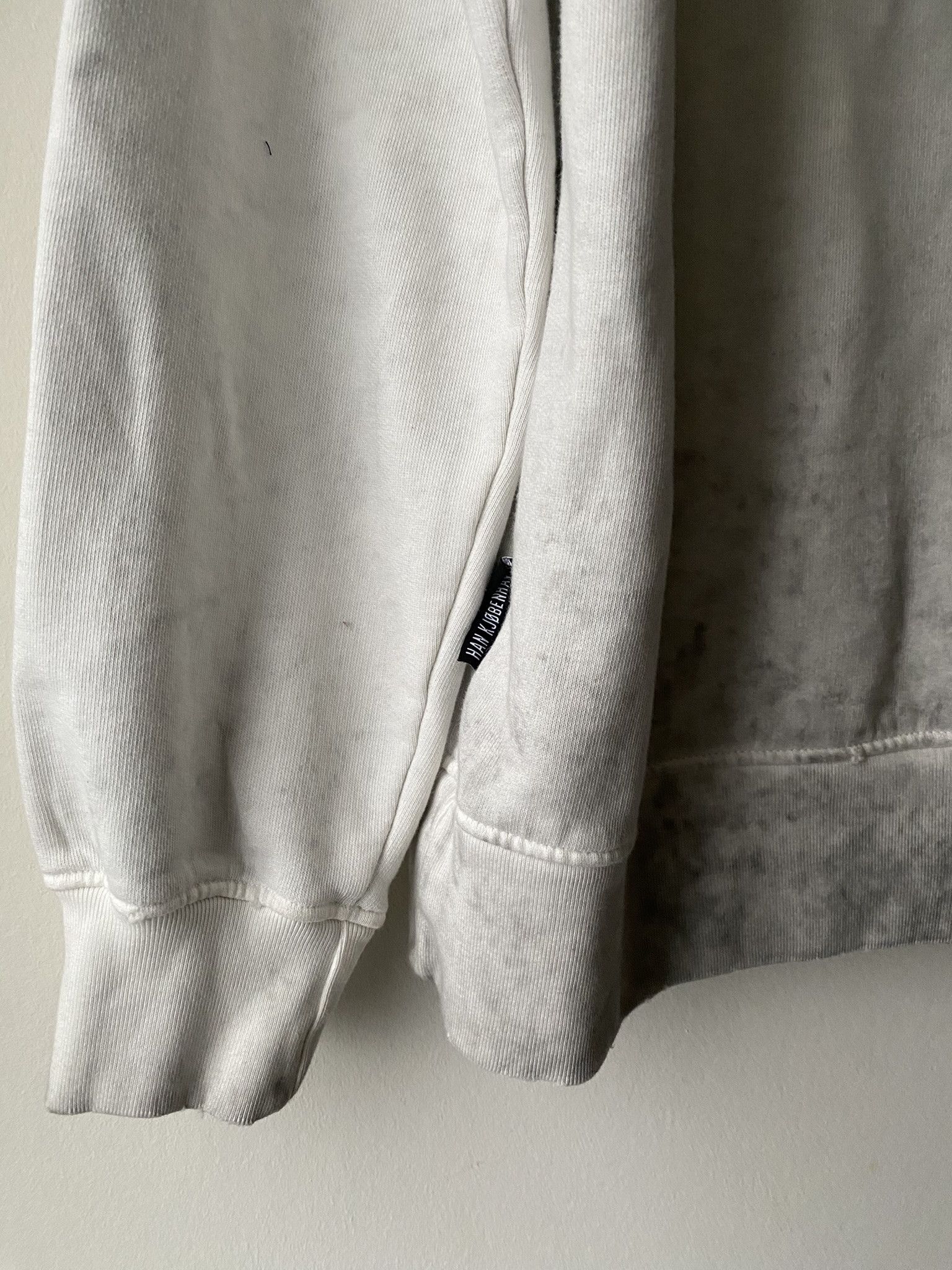 Acne Studios 48/M - Bulky Black Bleached Hoodie Size US M / EU 48-50 / 2 - 16 Thumbnail