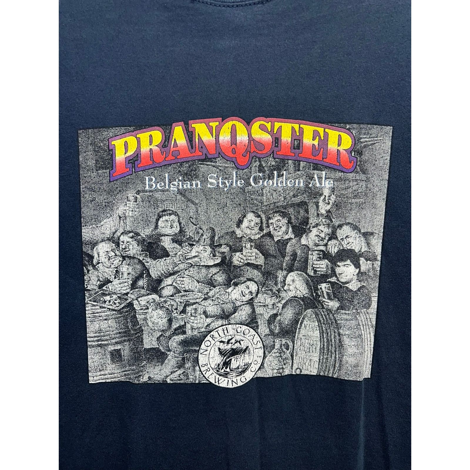 Gildan Y2K Pranqster Belgian Style Golden Ale Blue Shirt Brewery L Size US L / EU 52-54 / 3 - 6 Thumbnail