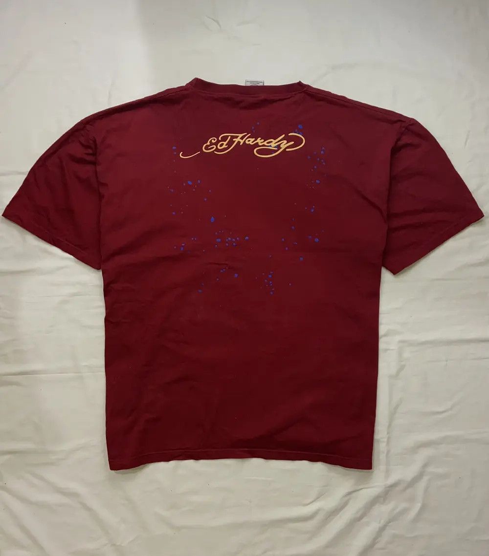 Ed Hardy VINTAGE ED HARDY OVERSIZED BAGGY Y2K T SHIRT TEE SIZE 6XL Size US XXL / EU 58 / 5 - 3 Thumbnail