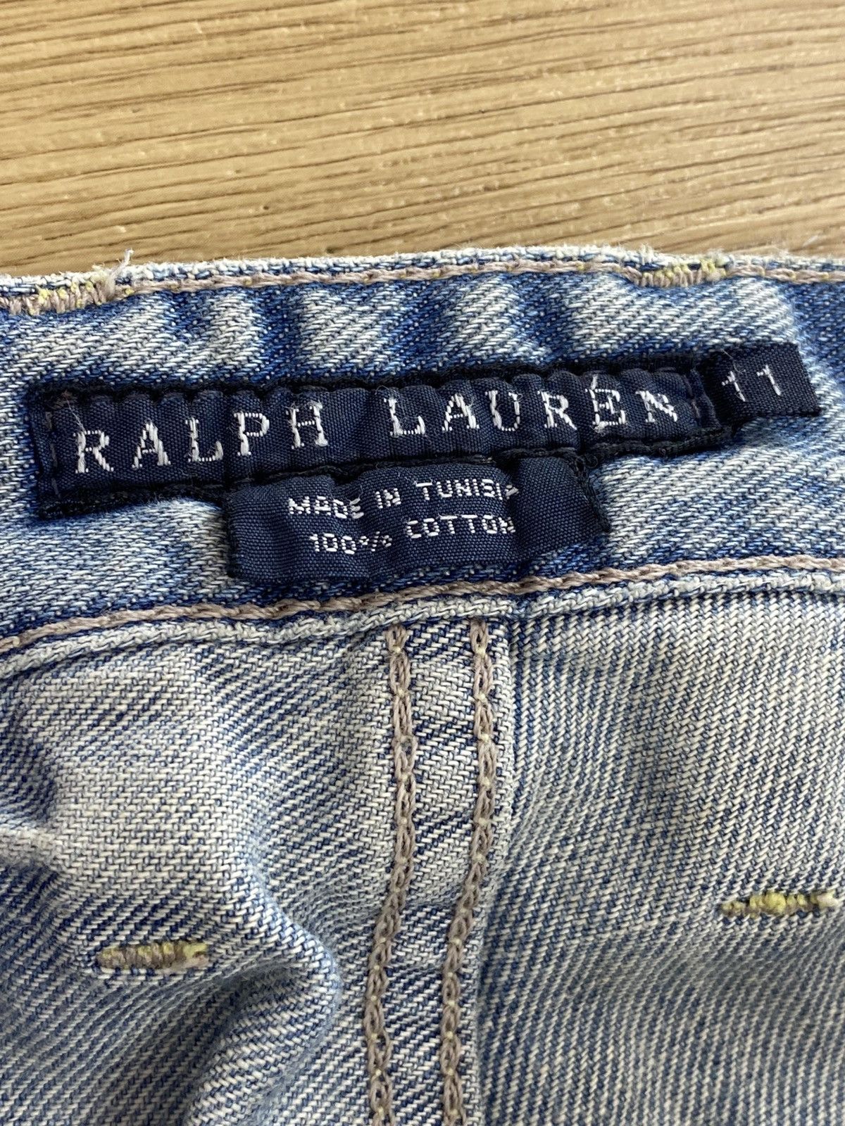 Ralph Lauren Ralph Lauren Bush Pants Distress Denim Size US 31 - 9 Thumbnail