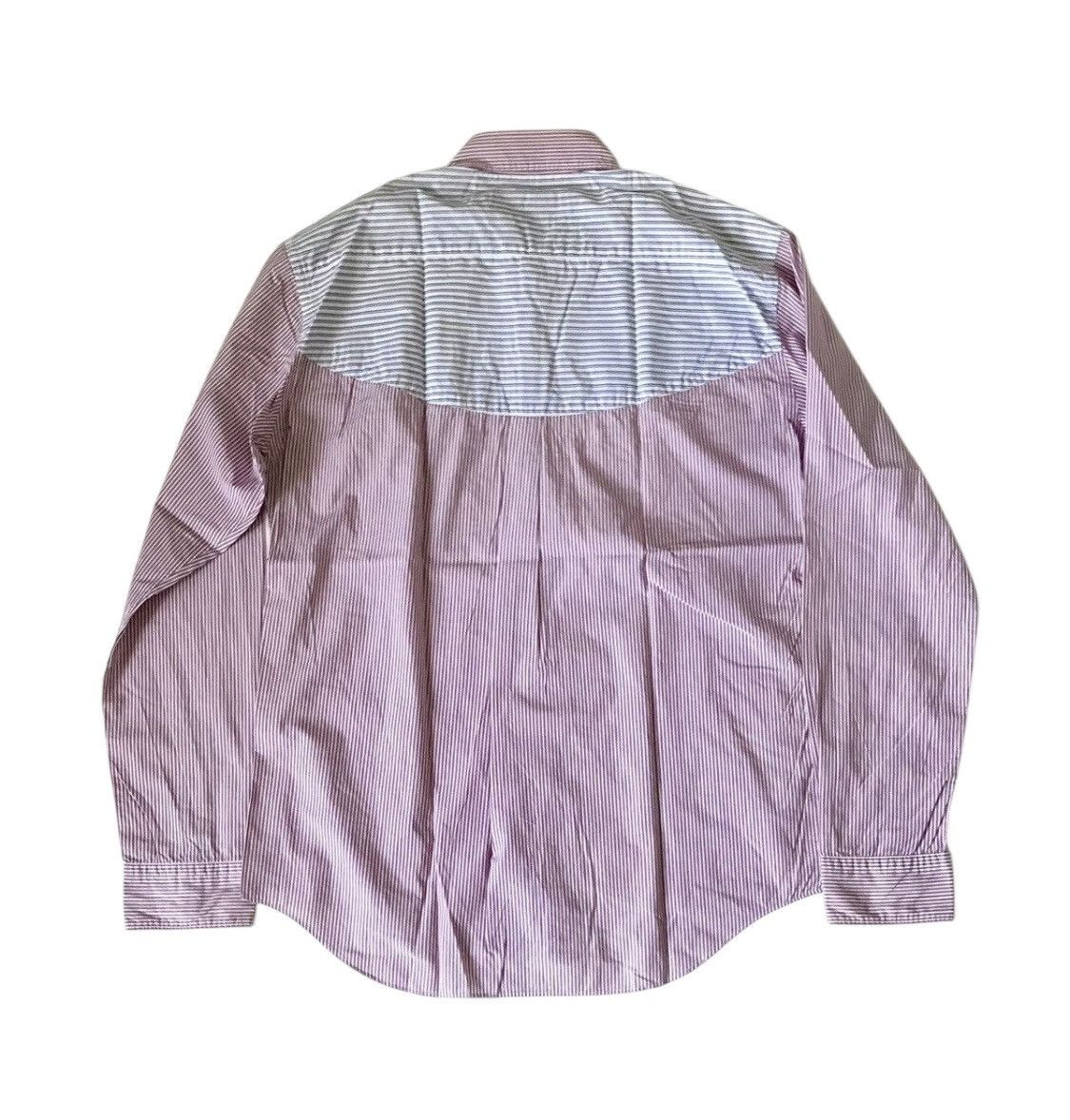 Comme des Garcons Cdg homme deux multi pattern striped button up Size US M / EU 48-50 / 2 - 5 Thumbnail