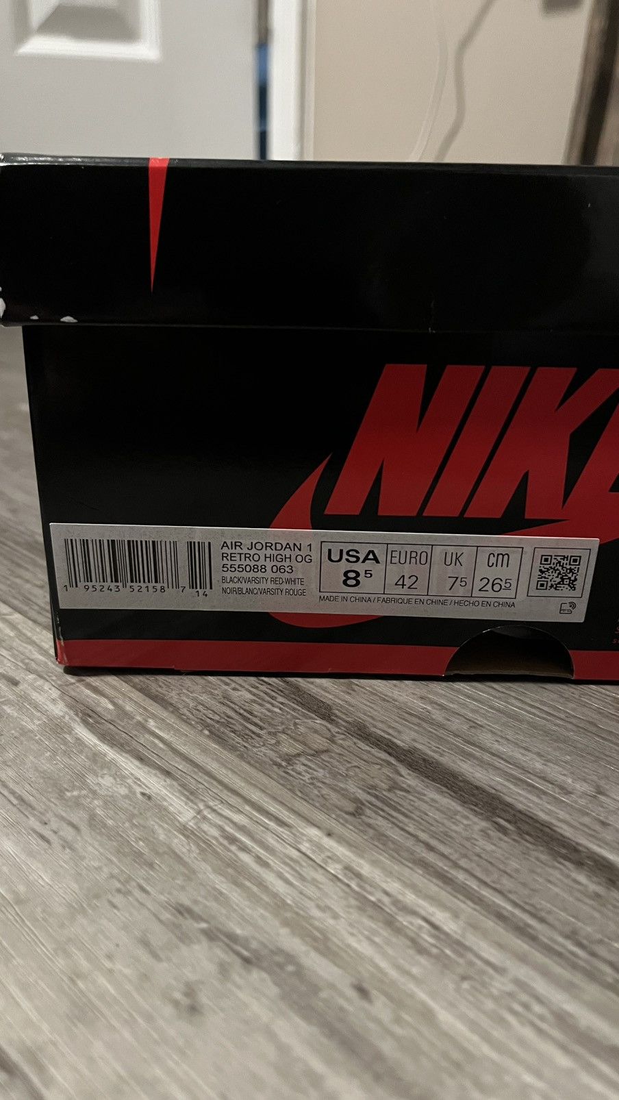 Jordan Brand Jordan 1 Retro High Og patent Bread Size US 8.5 / EU 41-42 - 6 Thumbnail