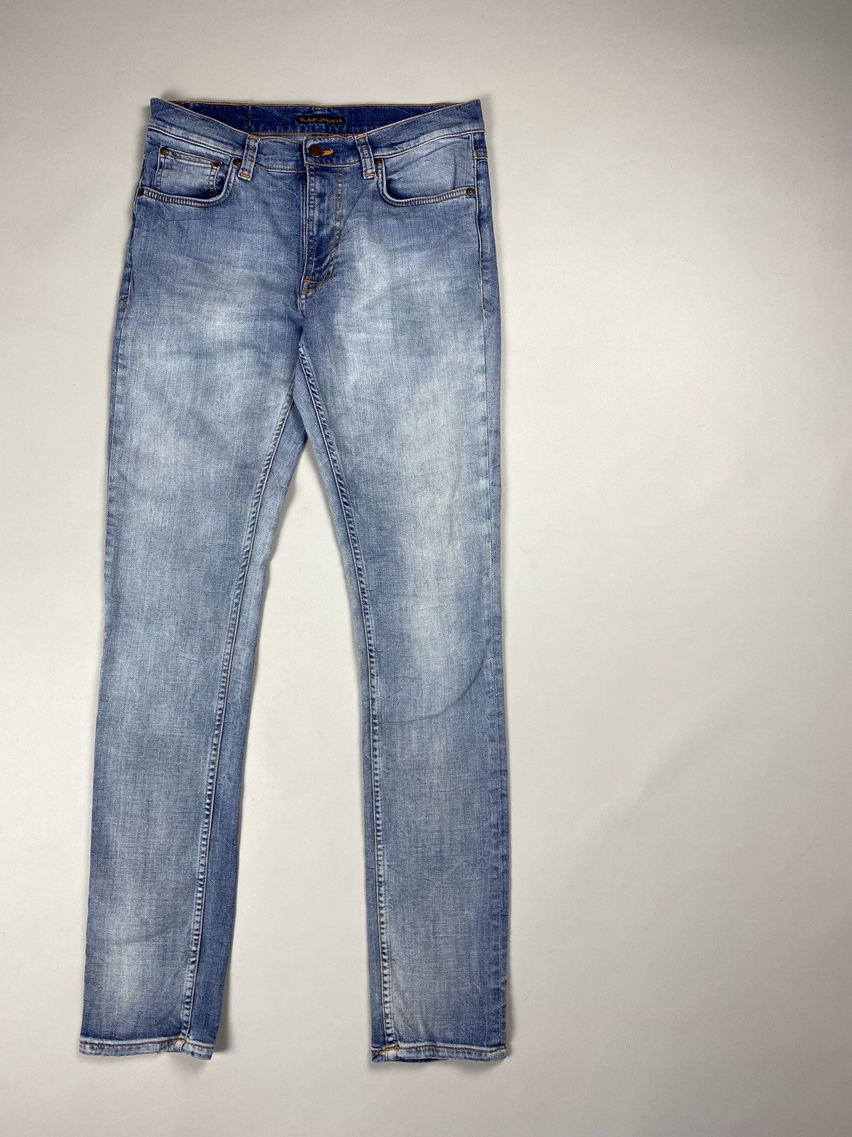 Nudie Jeans Nudie Jeans Co Lean Dean Broken Sage men’s jeans Size US 31 - 3 Thumbnail