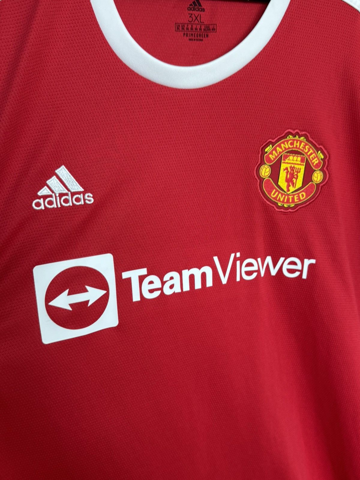 Adidas 3XL Manchester United 21/22 Home Ronaldo Football Jersey Size US XXL / EU 58 / 5 - 4 Thumbnail