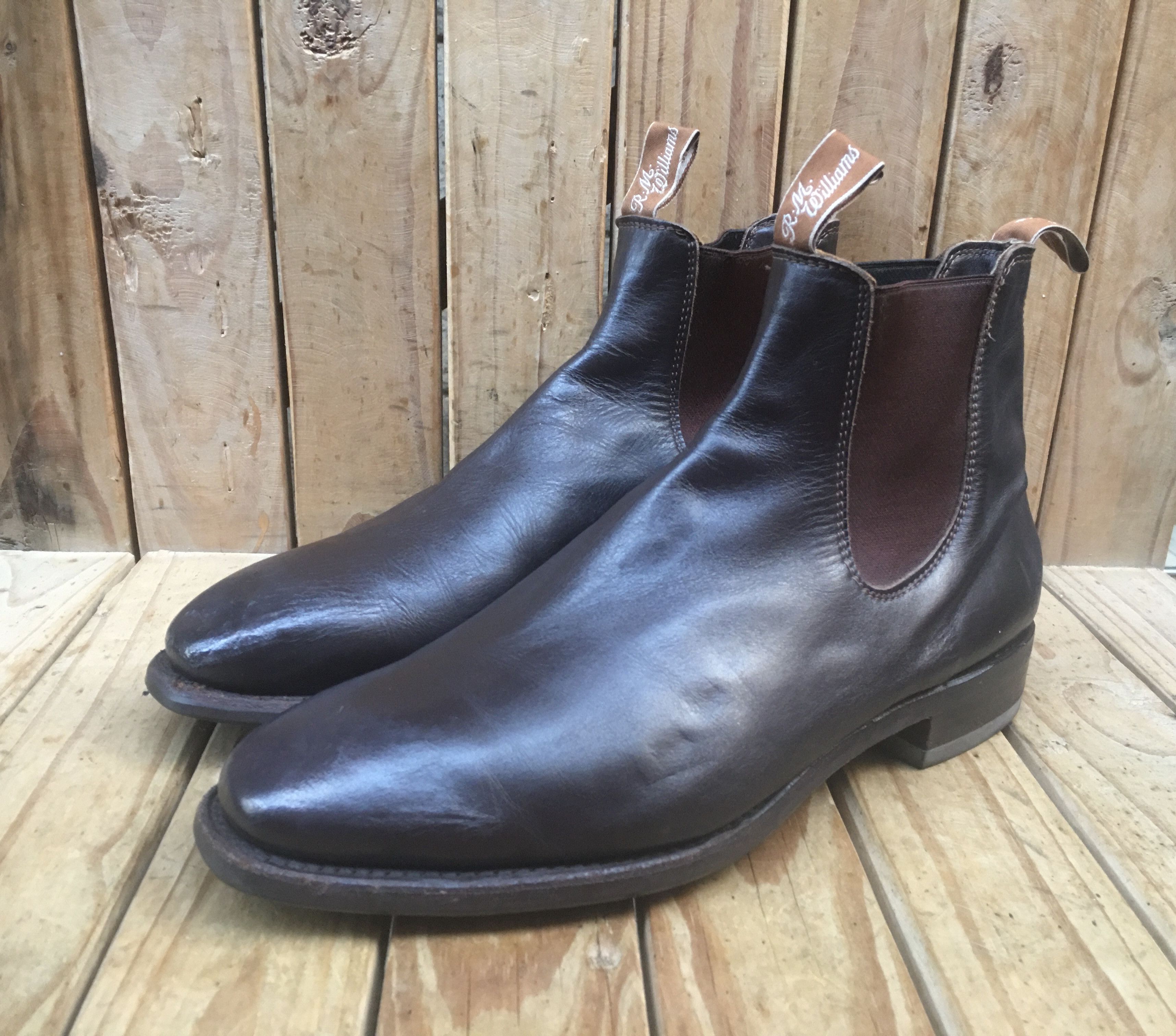 R.M. Williams R.M.Williams Brown leather Australian Men Boots Sz UK 10.5 H Size US 11.5 / EU 44-45 - 1 Thumbnail