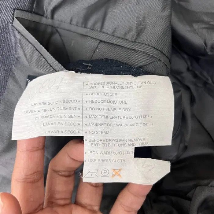 Gucci Vintage 2002 Collection GUCCI Made In ITALY Blazer Coat Size 44R - 8 Thumbnail