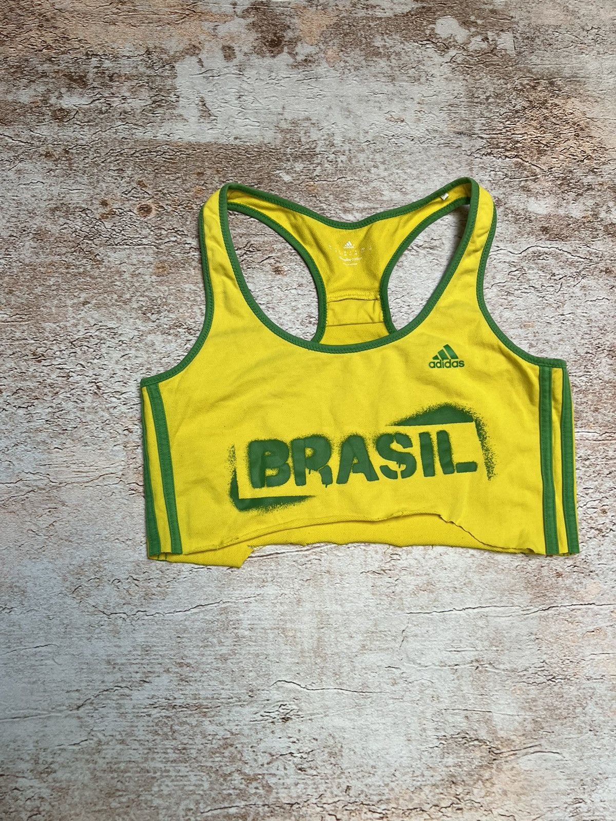 Adidas Adidas Brazil cut crop top Size M / US 6-8 / IT 42-44 - 2 Thumbnail