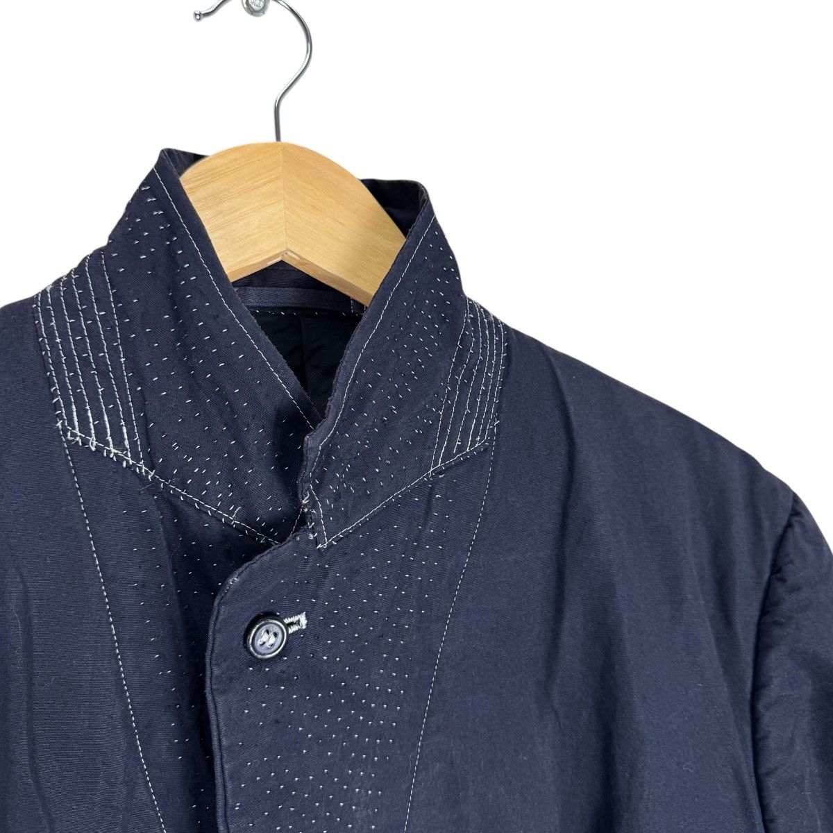 Comme des Garcons Homme 🌟CDG HOMME AW2000 INDIGO BLAZER COAT Size US M / EU 48-50 / 2 - 3 Thumbnail