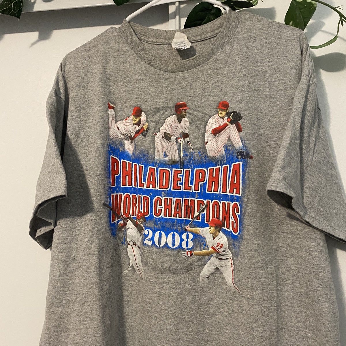 MLB 2008 Philadelphia Phillies MLB World Series T-Shirt Size US XL / EU 56 / 4 - 2 Thumbnail