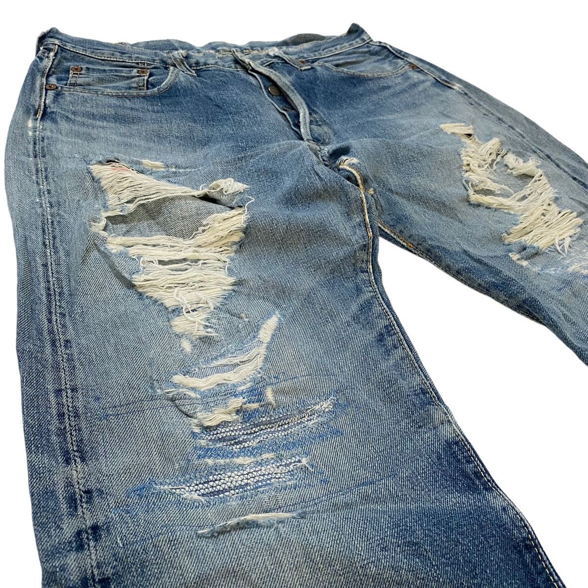 If Six Was Nine ✨Sewing Chop japanese brand jeans Size US 30 / EU 46 - 6 Thumbnail