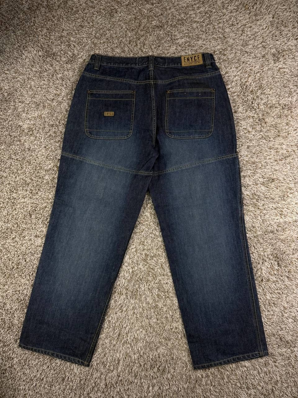 Enyce ENYCE Y2K Baggy Utility Jeans Hip Hop Multi Zipper Size US 36 / EU 52 - 12 Thumbnail