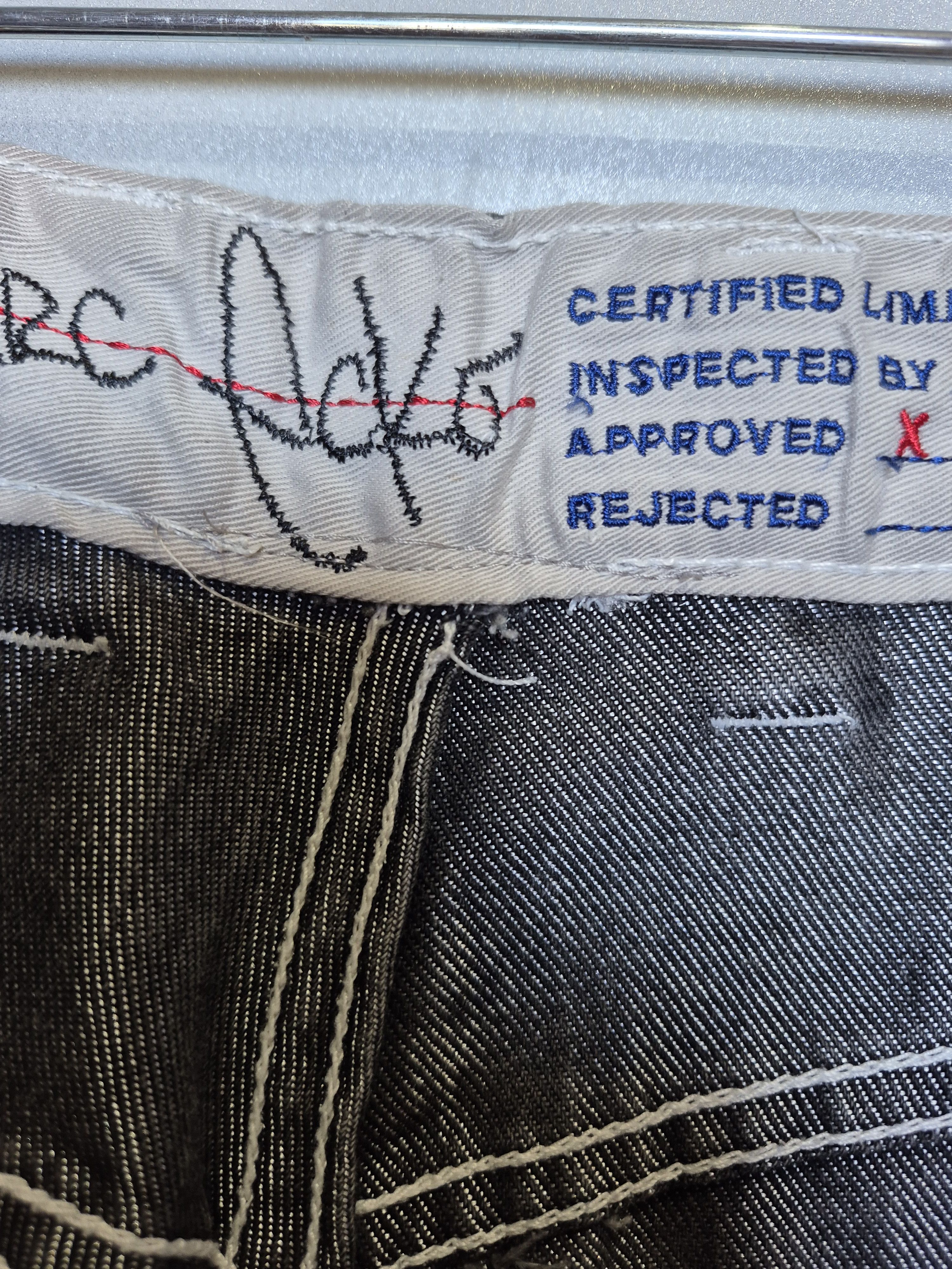 Ecko Unltd. Ecko Unltd jeans silver metallic baggy pants Y2K 5th An Size US 26 / EU 42 - 10 Thumbnail