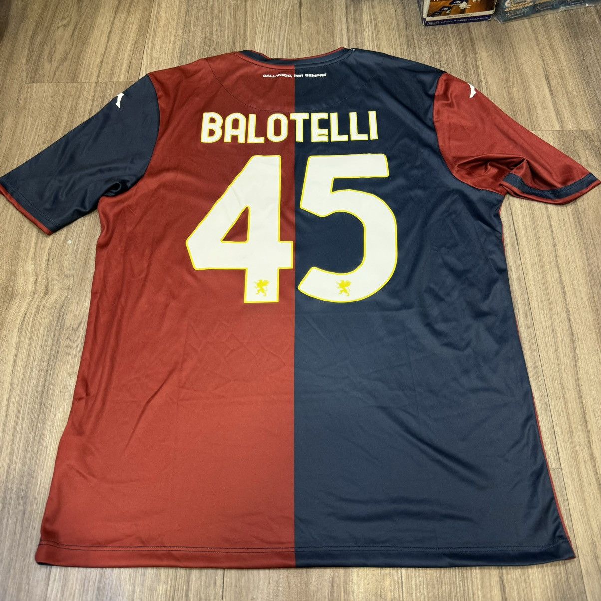 Kappa Genoa 24/25 home shirt #45 Balotelli Size US XXL / EU 58 / 5 - 2 Thumbnail