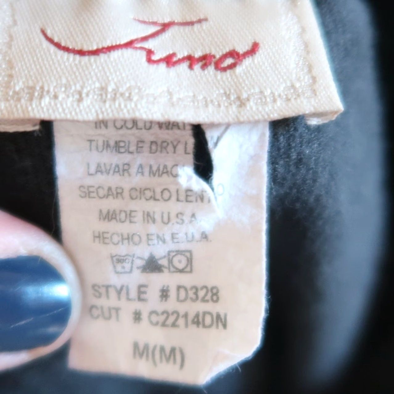Velvet VINTAGE 90s Juno Shirt Dress Black Corduroy Velvet Drop Waist Knee Length Long Sleeve M Womens Dress Shirt Dress Size M / US 6-8 / IT 42-44 - 5 Thumbnail