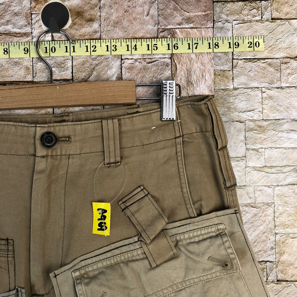 Japanese Brand DL Burtle Brown Custom Cargo Multipocket Pants #A969 Size US 30 / EU 46 - 9 Thumbnail