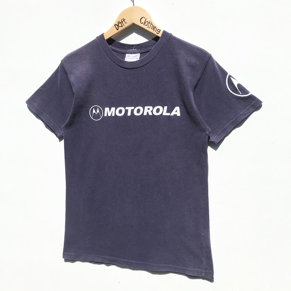 Motorola × Vintage 💥Distressed💥Vintage Motorola Mobile Phone Tee Size US S / EU 44-46 / 1 - 3 Thumbnail