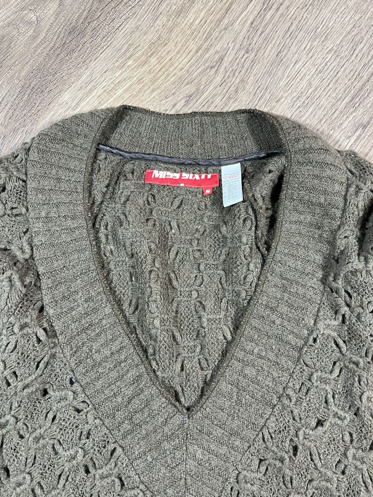 Miss Sixty Miss Sixty Vintage Knit Sweater Made In Italy Size S / US 4 / IT 40 - 3 Thumbnail