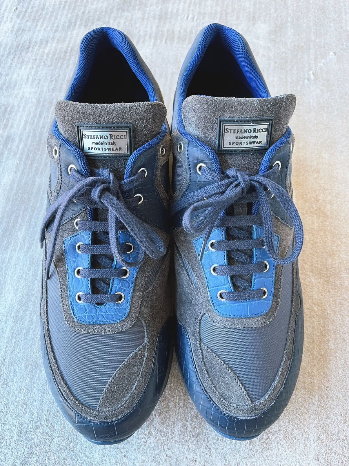 Stefano Ricci Made from limited edition crocodile skin Size US 10.5 / EU 43-44 - 7 Thumbnail