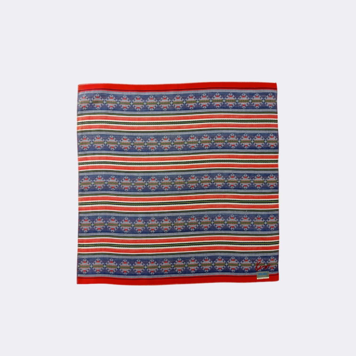 Kenzo × Vintage Vintage Kenzo Handkerchief Neckerchief Bandana H124I Size ONE SIZE - 2 Thumbnail