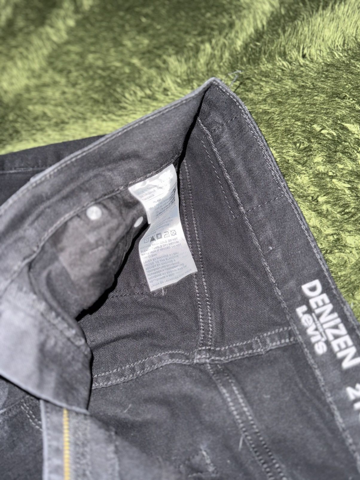 Levi's [W30/L30] Levi’s 216 Denizen Vintage Washed Pants Black Size US 30 / EU 46 - 4 Thumbnail