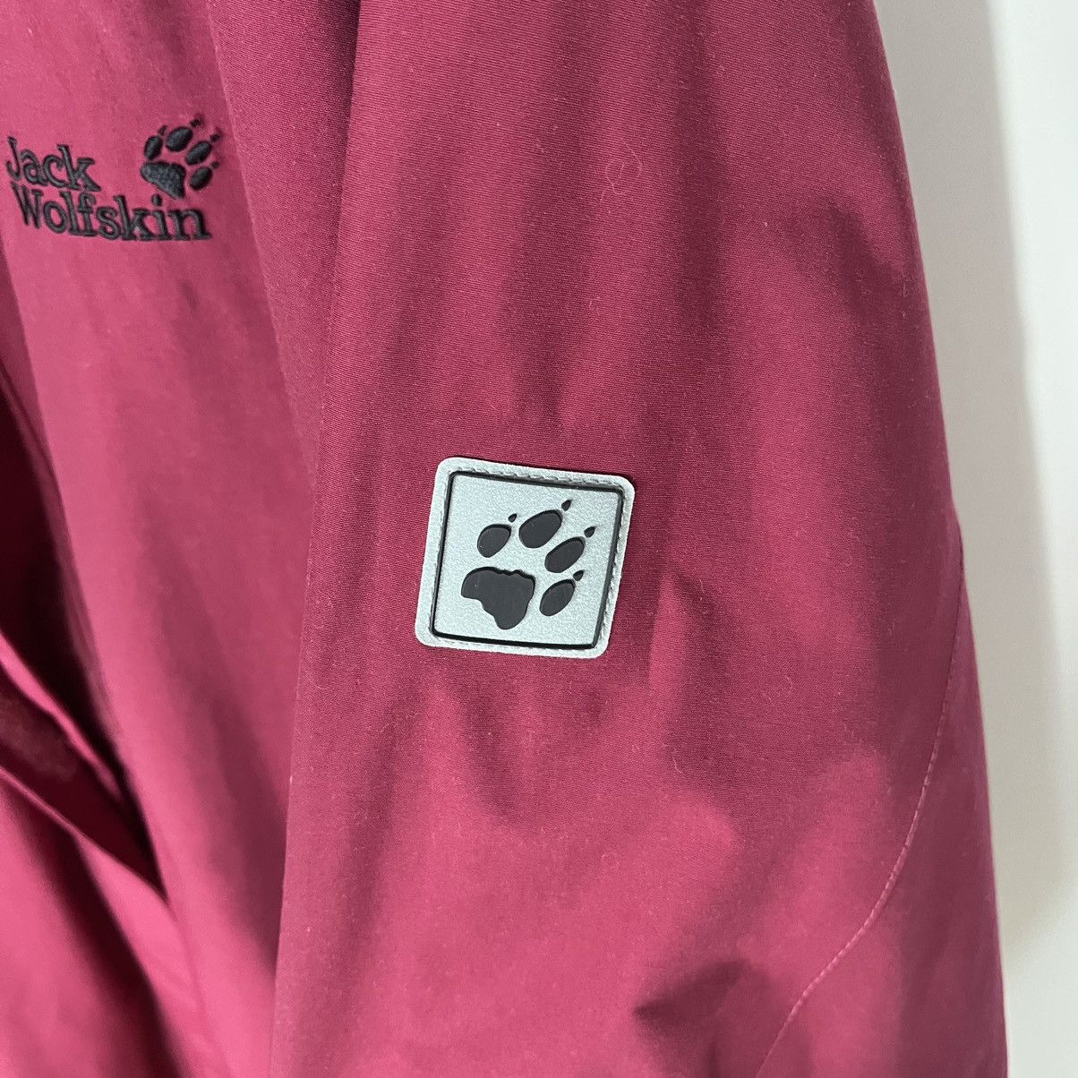 Jack Wolfskin Jack Wolfskin Texapore Waterproof Burgundy Jacket Outdoor Size M / US 6-8 / IT 42-44 - 6 Thumbnail