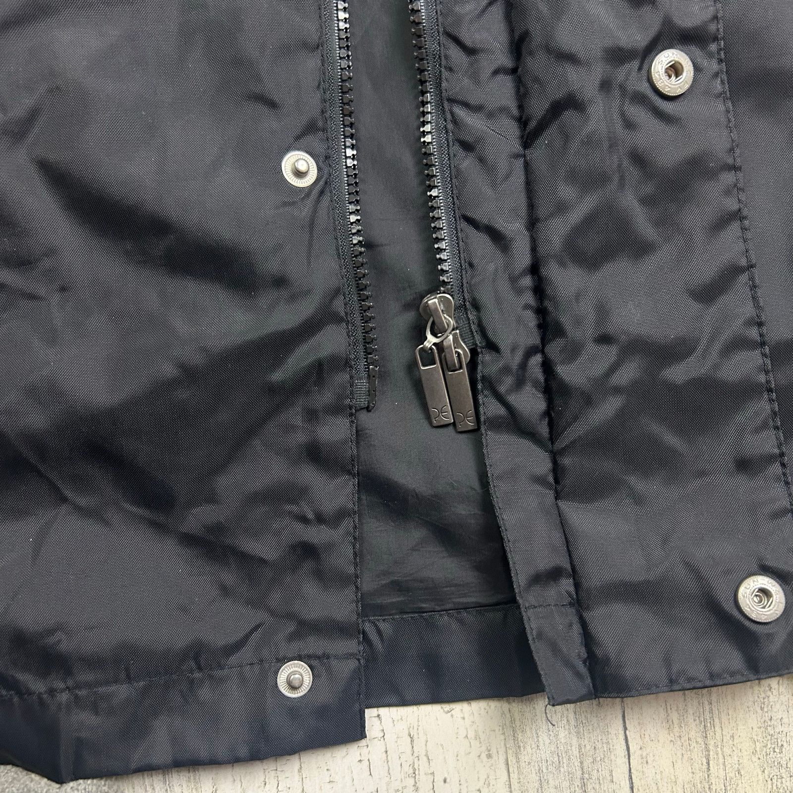 Perry Ellis × Vintage Perry Ellis Solid Black Men's Jacket Size US L / EU 52-54 / 3 - 9 Thumbnail