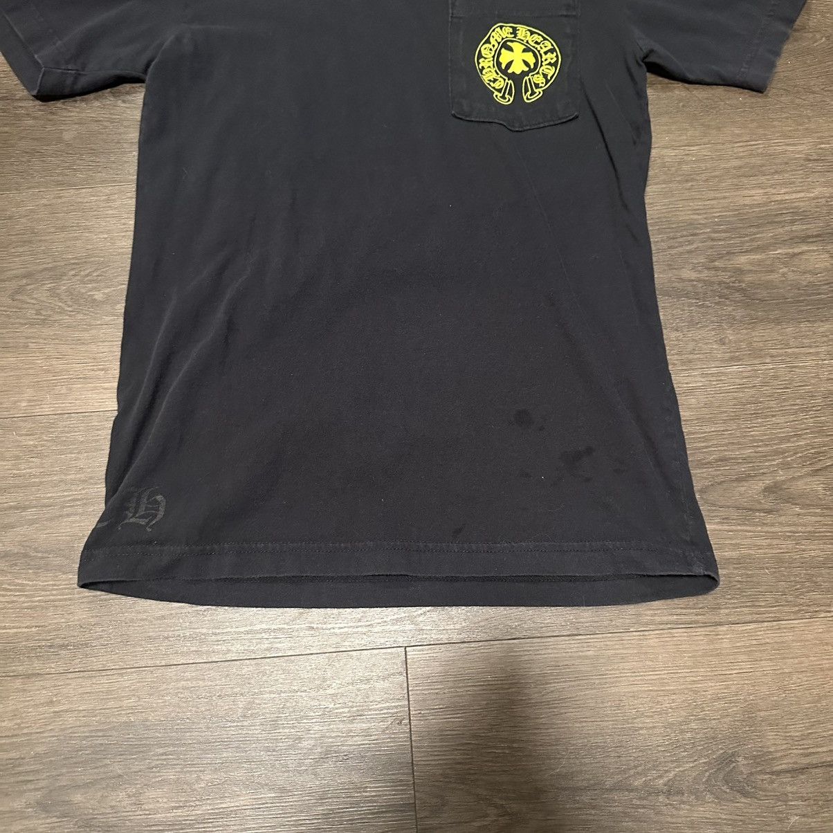Chrome Hearts Chrome Hearts Black and Yellow T-Shirt Size US S / EU 44-46 / 1 - 7 Thumbnail