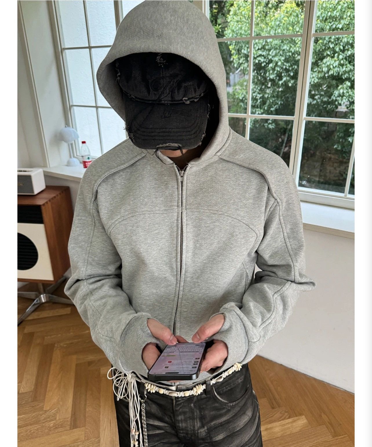Japanese Brand Jceaser guard zip Size 36S - 3 Thumbnail