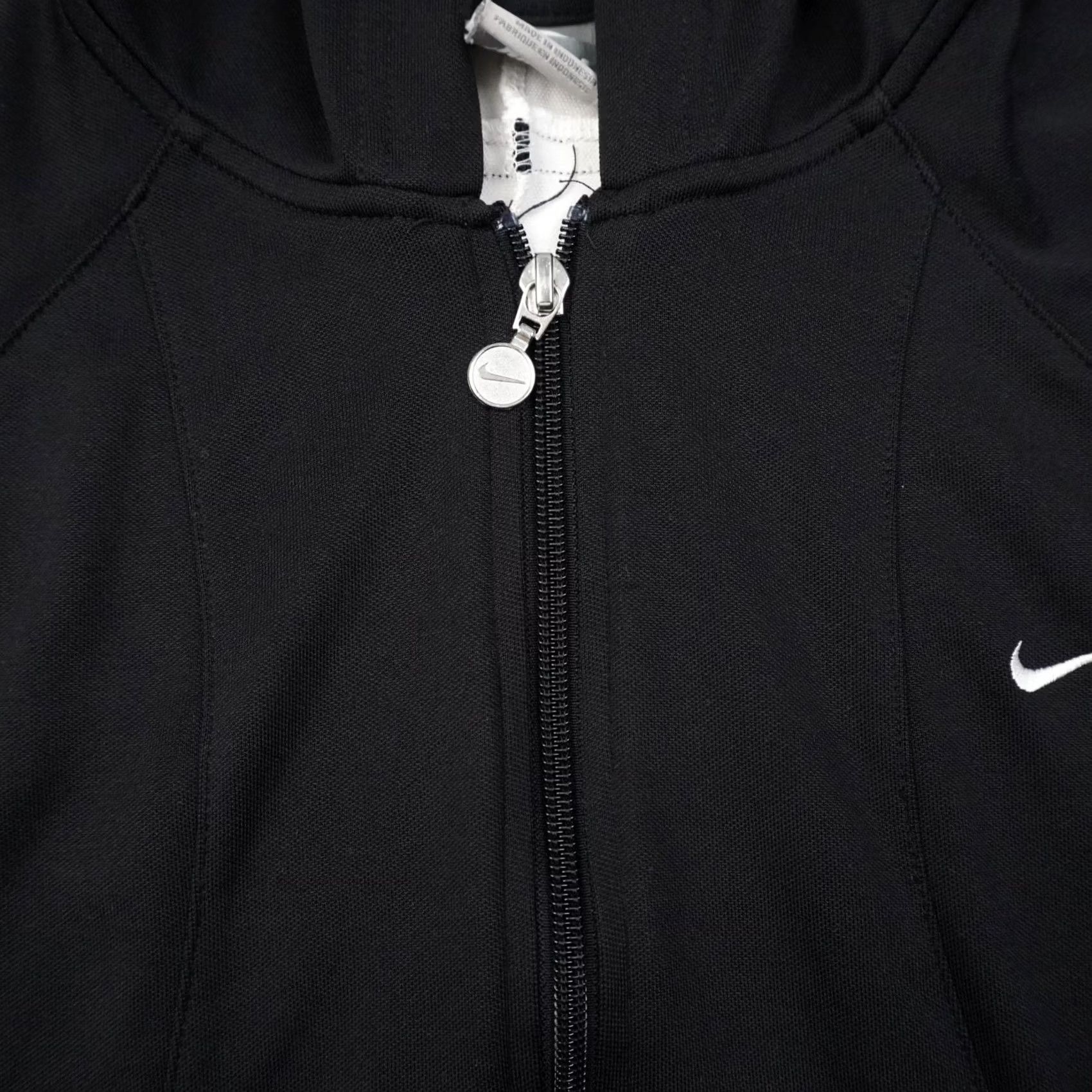 Nike Nike Full Zip Womens Medium Black Long Sleeve Hooded Jacket Size M / US 6-8 / IT 42-44 - 6 Thumbnail