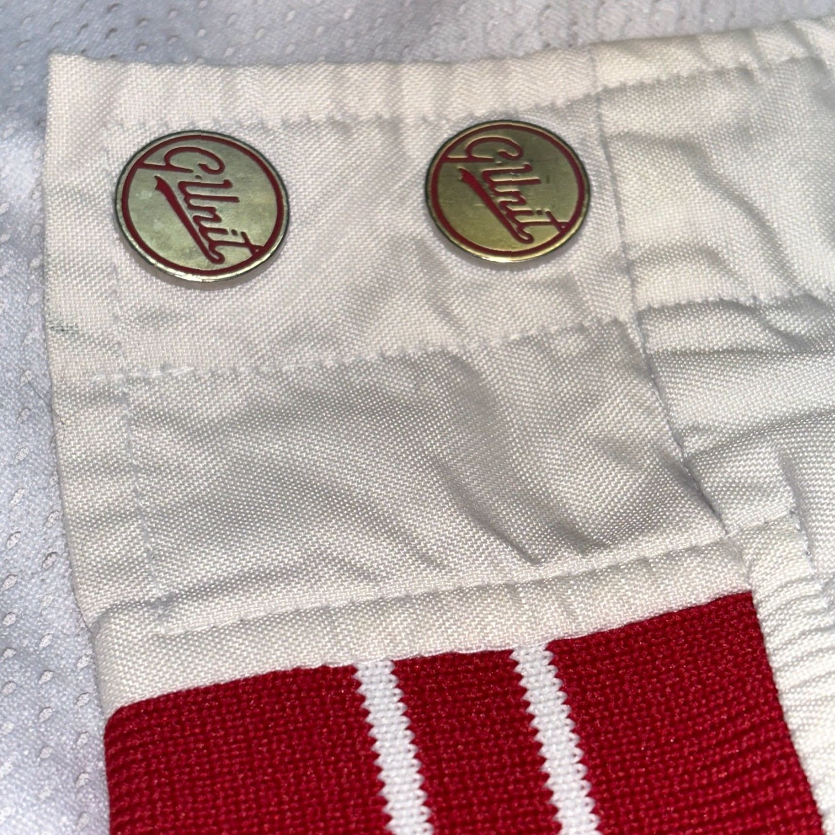 Vintage VINTAGE G-Unit Jacket Mens Large Red White Bomber Snap Button Oversized Jacket Size US L / EU 52-54 / 3 - 5 Thumbnail