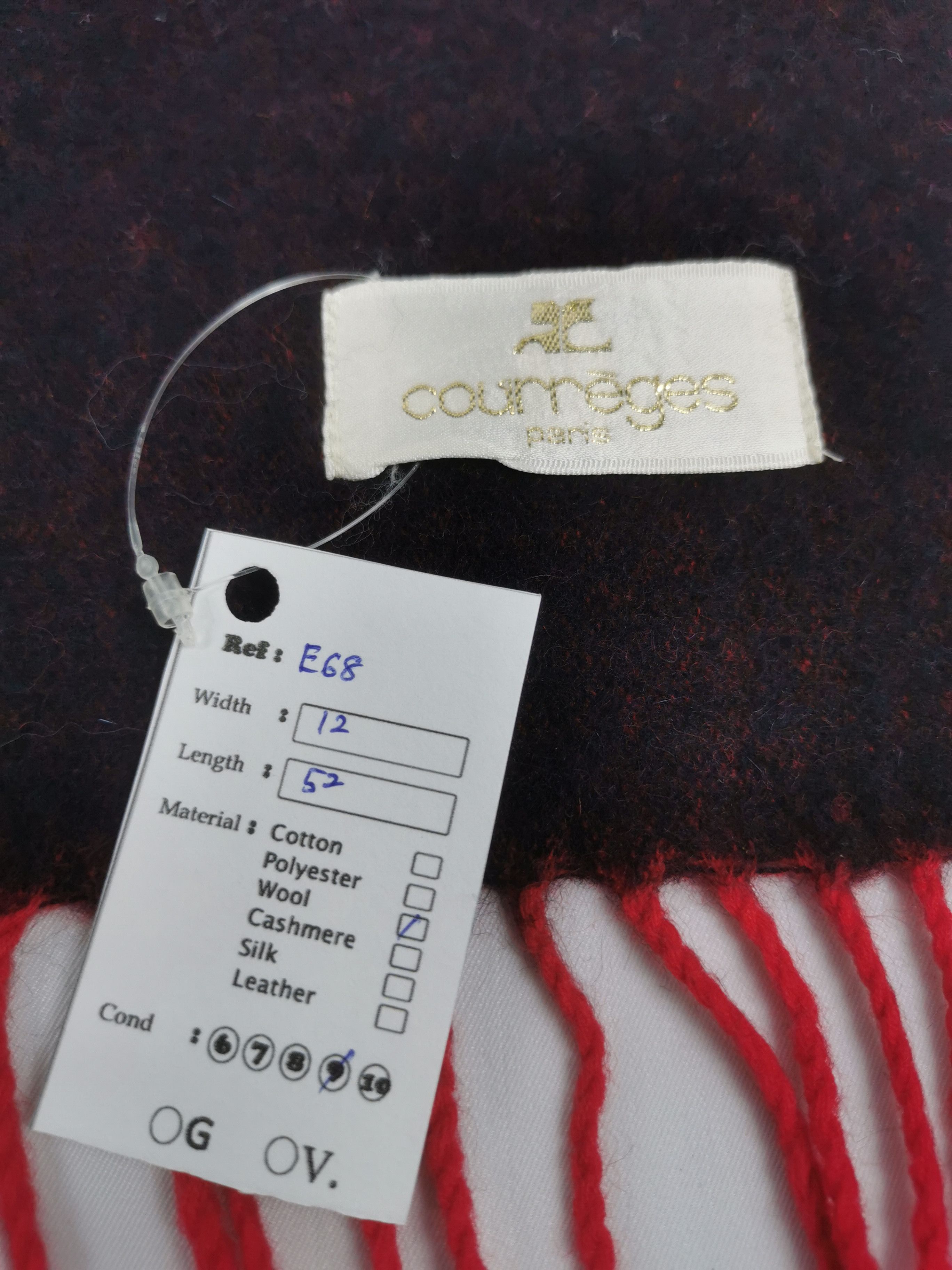 Courreges courreges scarf muffler Size ONE SIZE - 4 Thumbnail