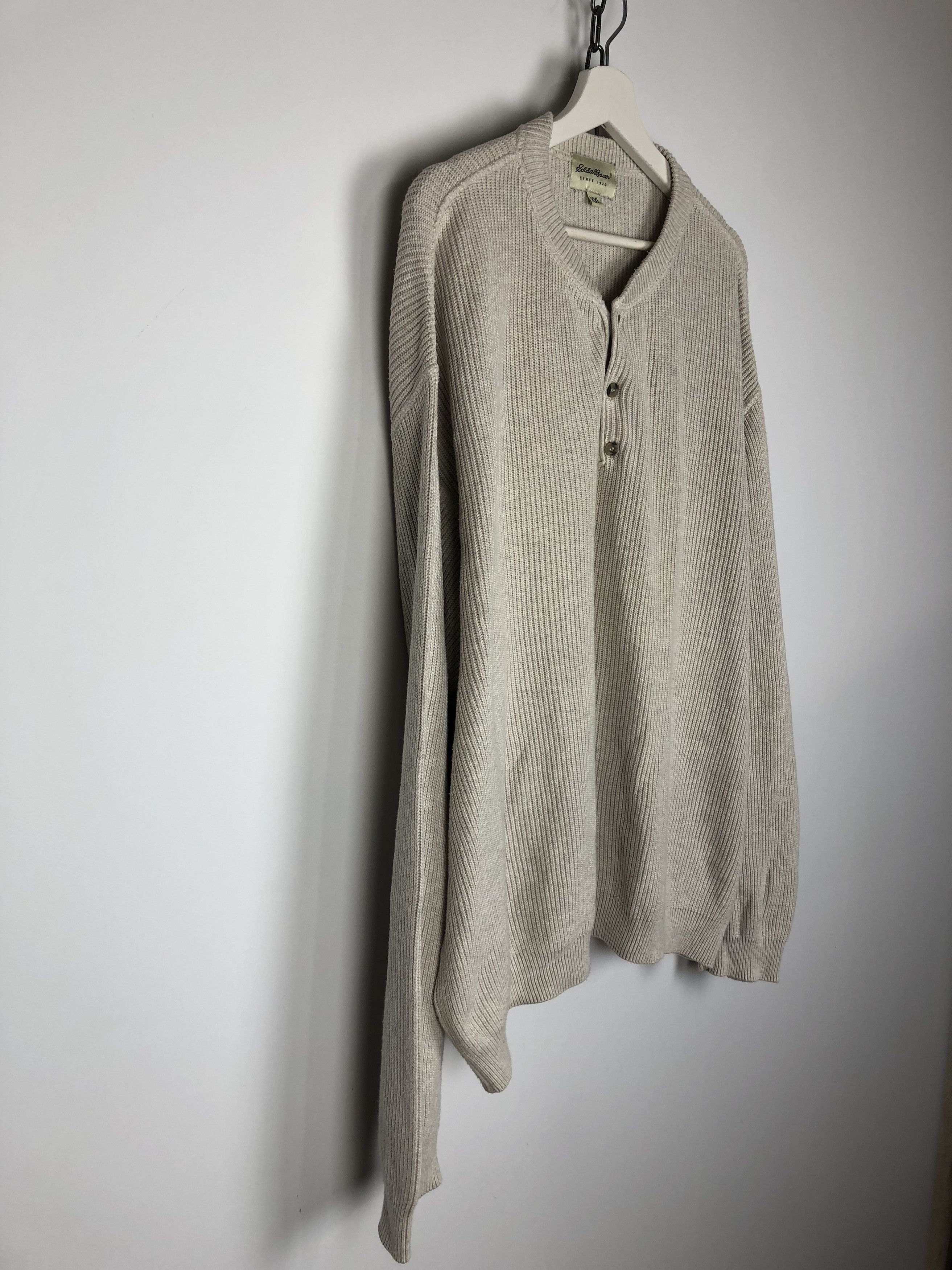 Eddie Bauer Eddie Bauer Knit Sweater Pullover Beige size XXL Size US XXL / EU 58 / 5 - 4 Thumbnail