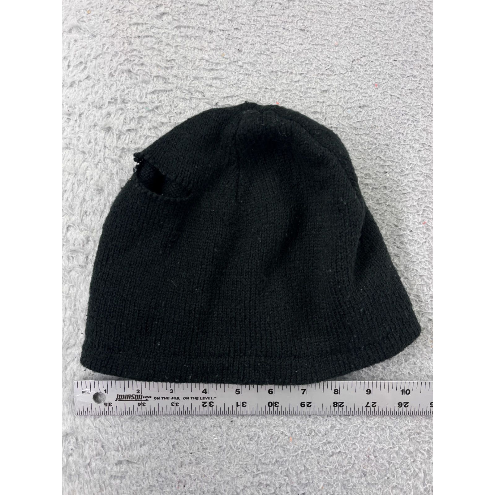 Port & Company Port & Company Beanie Hats Adult One Size Black Knit Lined Acrylic Polyester Ski Theme Mens/Unisex Size ONE SIZE - 4 Thumbnail