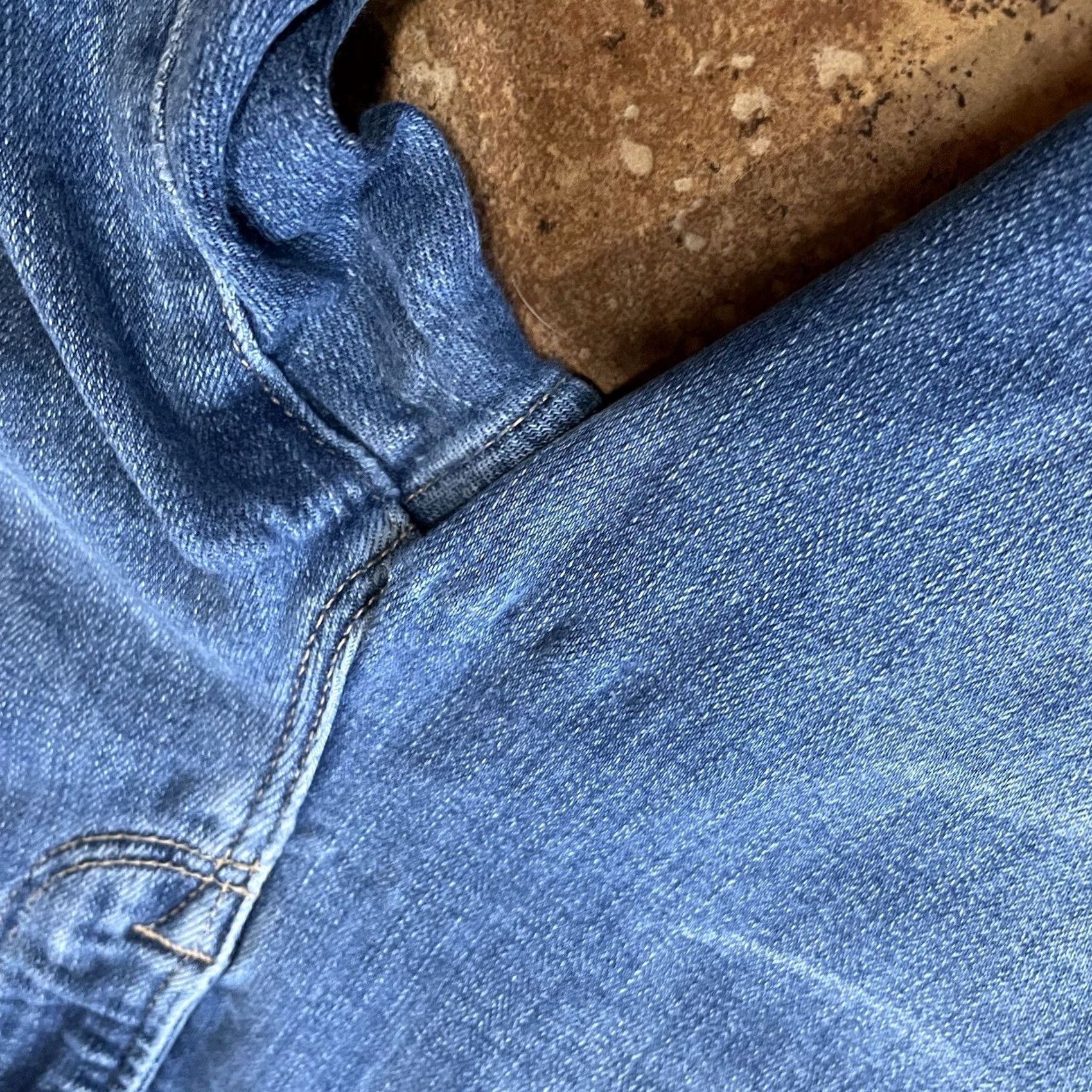 Frame VINTAGE FRAME Denim Jeans Womens 26 Blue Distressed Le Skinny de Jeanne Crop Slim 5-Pocket Womens Jeans Size 26" / US 2 / IT 38 - 5 Thumbnail