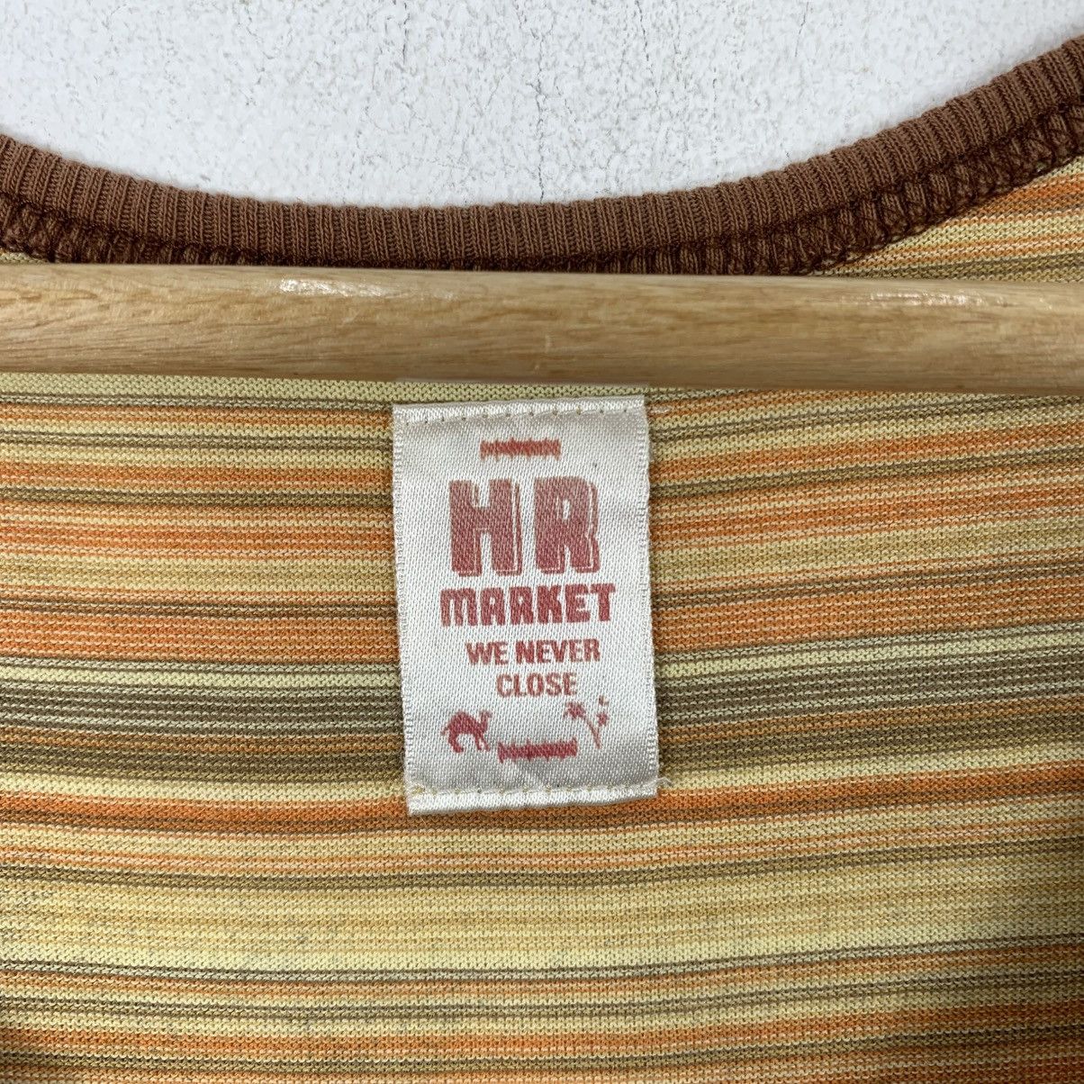 Japanese Brand HR MARKET Japanese Brand Stripes Tank Sleeveless Tshirt Size US S / EU 44-46 / 1 - 4 Thumbnail