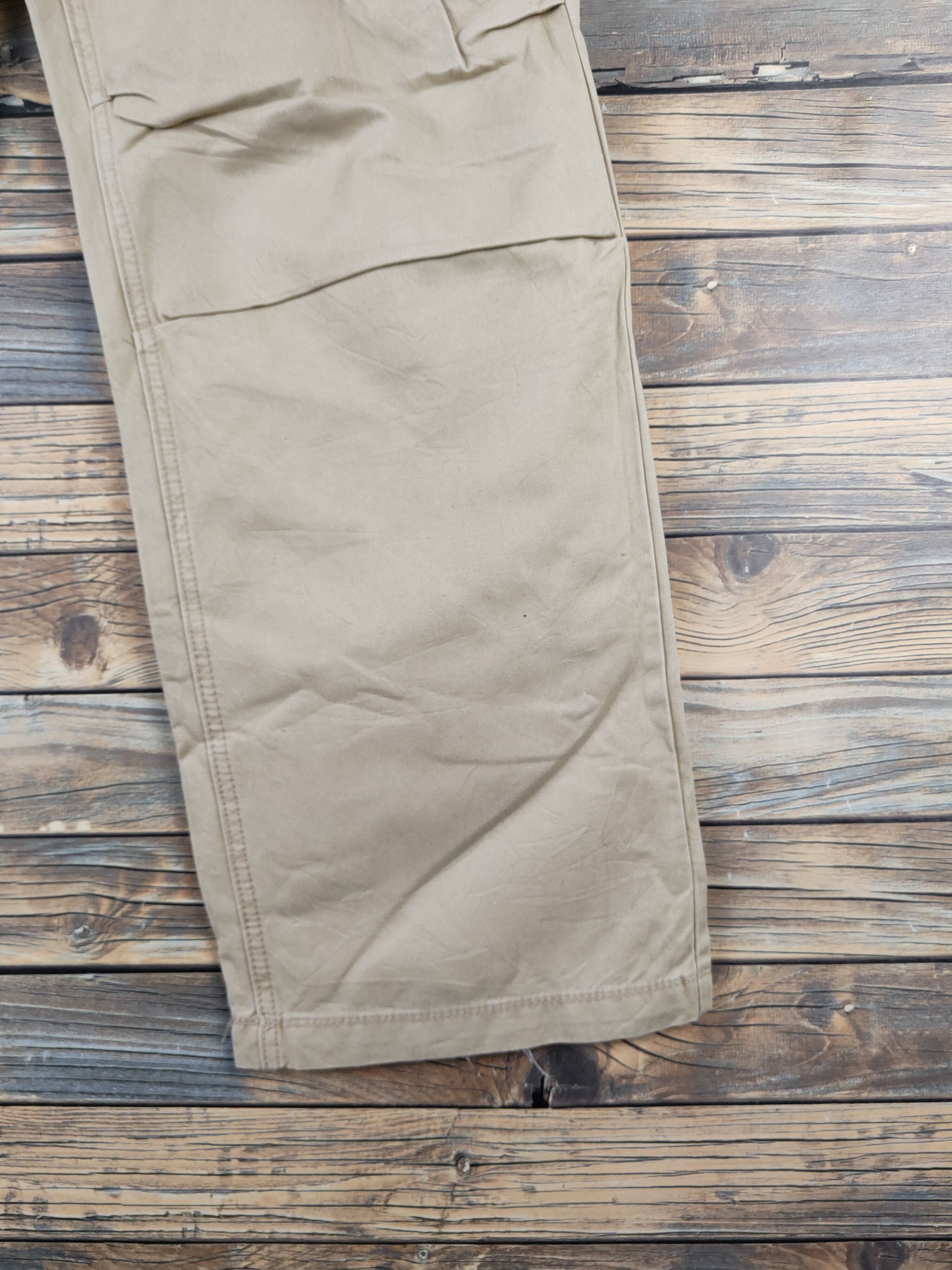Japanese Brand DL Gap Beige Multipocket Tactical Cargo Pants #1357 Size US 34 / EU 50 - 6 Thumbnail