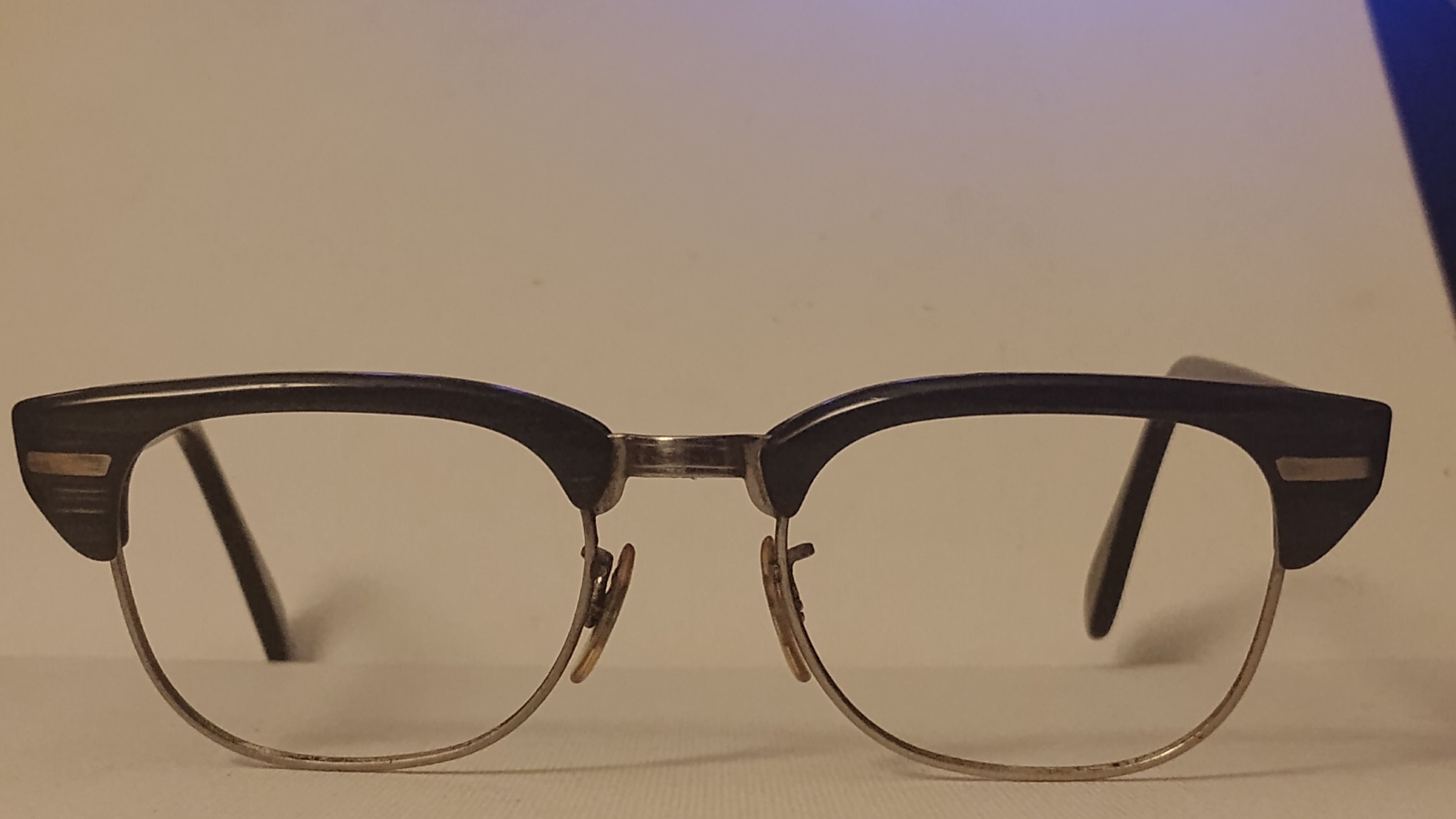 Vintage Vintage Classic Universal Black Eyeglass Frame USA NOS Size ONE SIZE - 3 Thumbnail